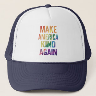 Casquette Refaisons de l'Amérique un monde bienveillant Arc-