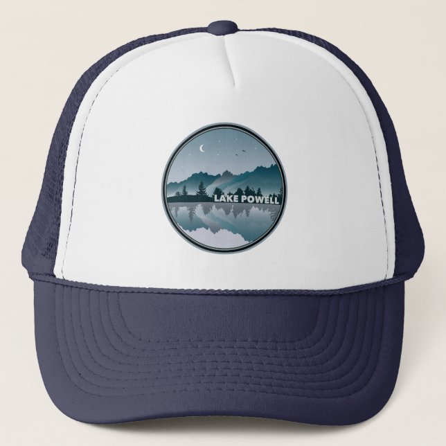 Casquette Réflexion sur le lac Powell Arizona Utah (Devant)