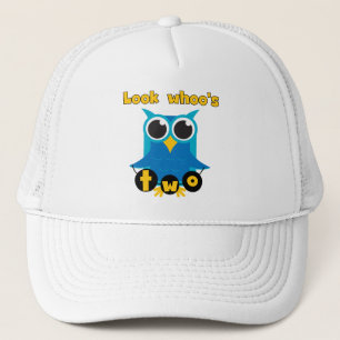 Casquette Regardez les 2 t-shirts et cadeaux d'anniversaire 