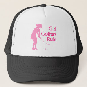 Casquette Règle de golfeurs de fille