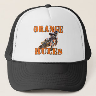Casquette Règles oranges