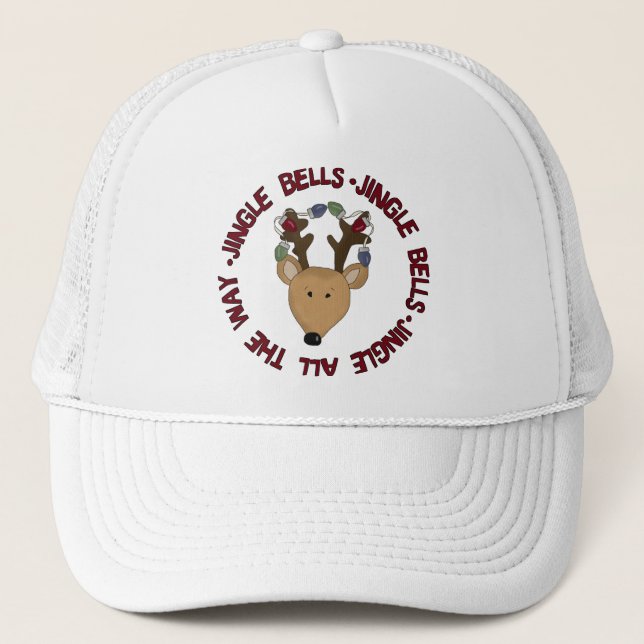 Casquette Reindeer Jingle Bells Tshirts et cadeaux (Devant)