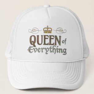 Casquette REINE de tout - Grand Couronne royale médiévale