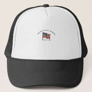 Casquette Rejetant les rois depuis 1776 l'Amérique