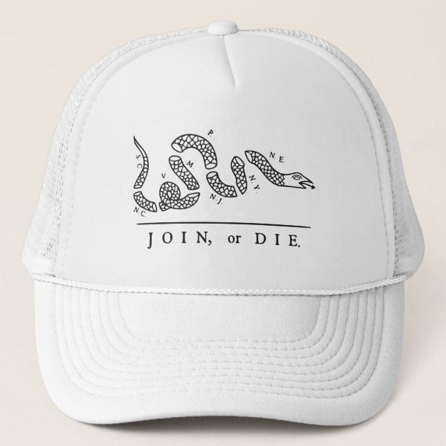 Casquette Rejoindre ou mourir (Devant)