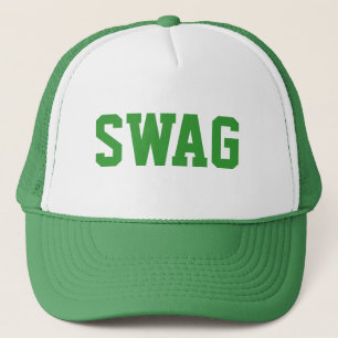 Casquette relance verte de butin