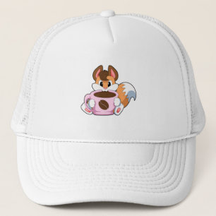 Casquette Renard avec Coupe de café