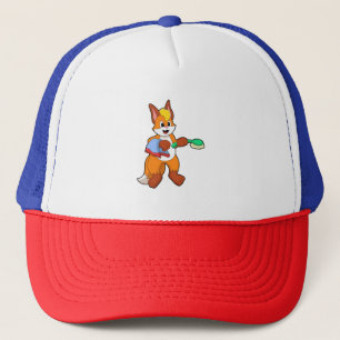 Casquette Renard avec serviette et brosse