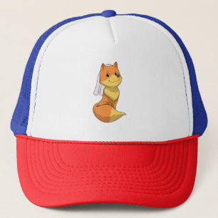 Casquette Renard marié voilé