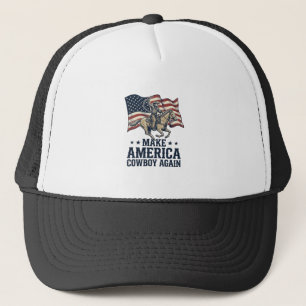 Casquette Rendez à l'Amérique son Cowboy Patriote Chemise We