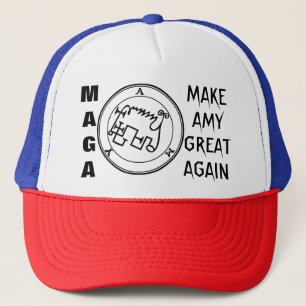 Casquette Rendre Amy grand encore Trucker Chapeau