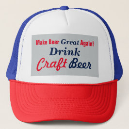 Casquette Rendre la bière grande à nouveau - Gris 2