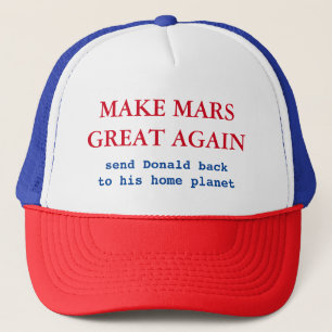 Casquette Rendre la grandeur de Mars plus drôle Anti Donald