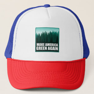 Casquette Rendre l'Amérique verte