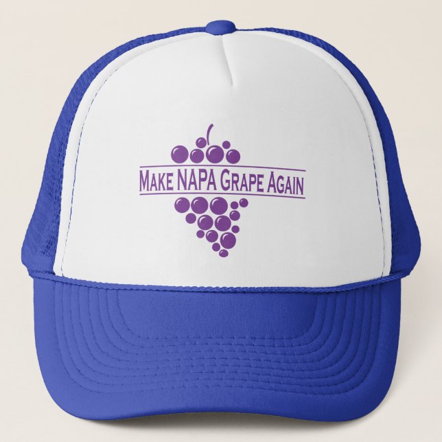 Casquette Rendre le raisin Napa (Devant)