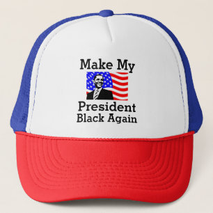 Casquette Rendre mon président noir à nouveau chapeau de cam