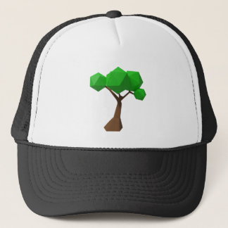 Casquette Rendu d'arbre en polis faible