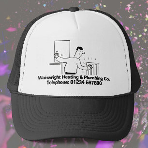 Casquette Réparations de plomberie, de chauffage et de chaud