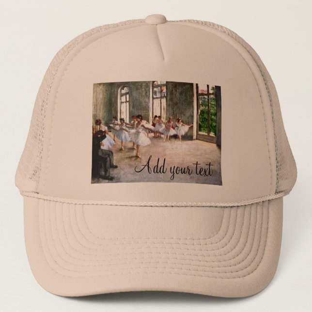 Casquette Répétition de ballet (Devant)