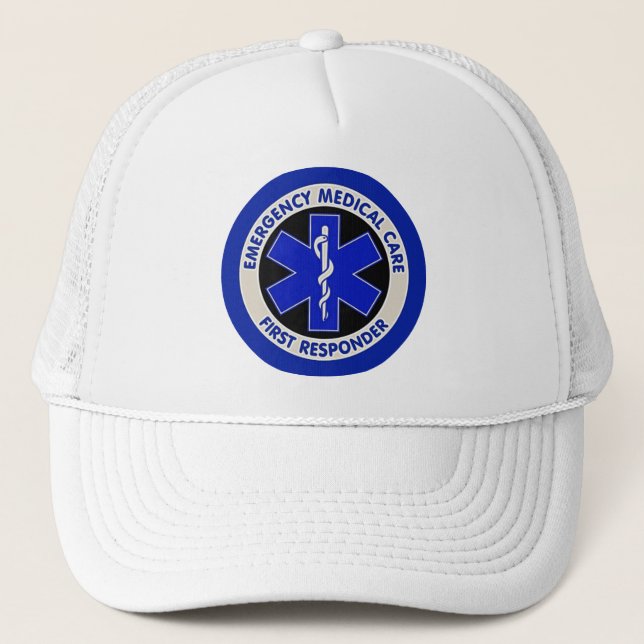Casquette Répondeur de soins médicaux de secours premier (Devant)