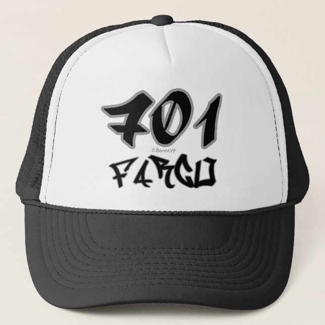 Casquette Représentant Fargo (701) (Devant)
