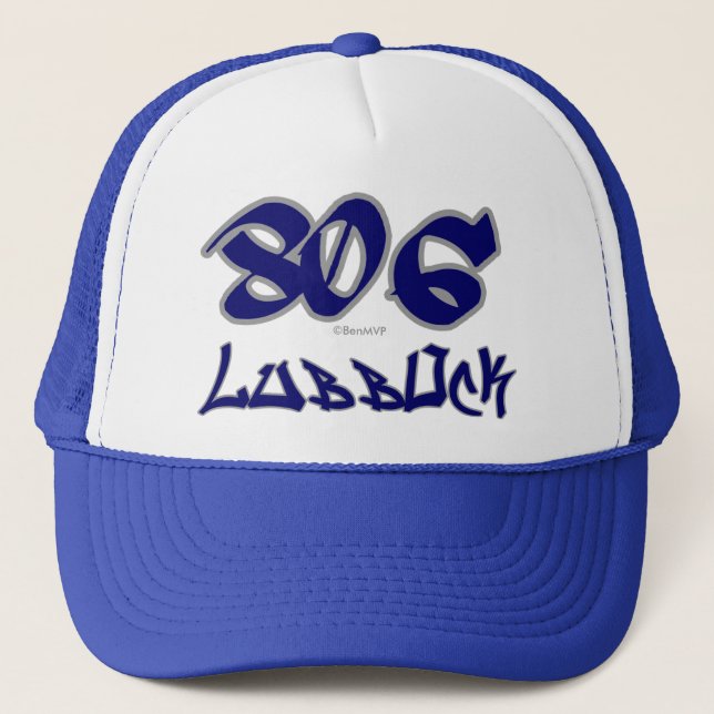 Casquette Représentant Lubbock (806) (Devant)