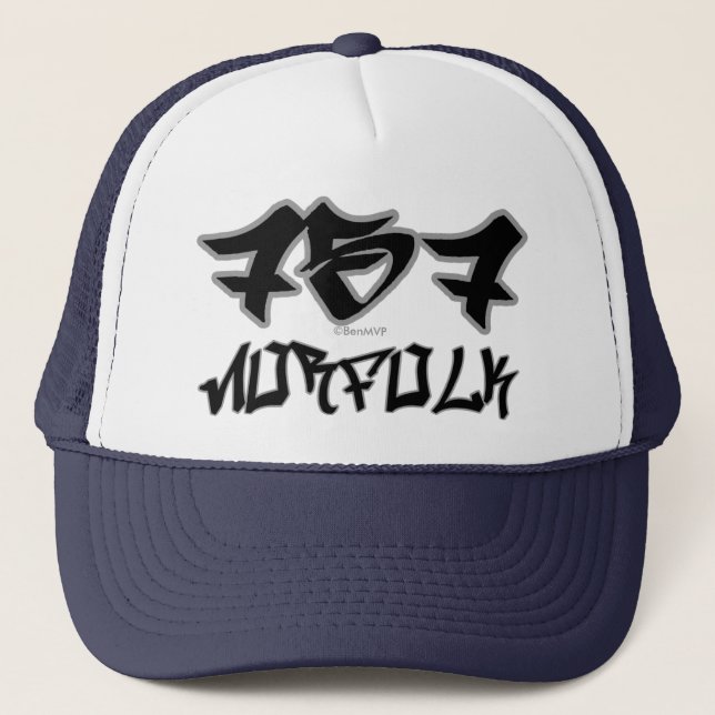 Casquette Représentant Norfolk (757) (Devant)