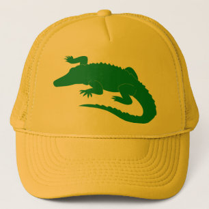 Casquette Reptile d'alligator d'alligator de crocodile