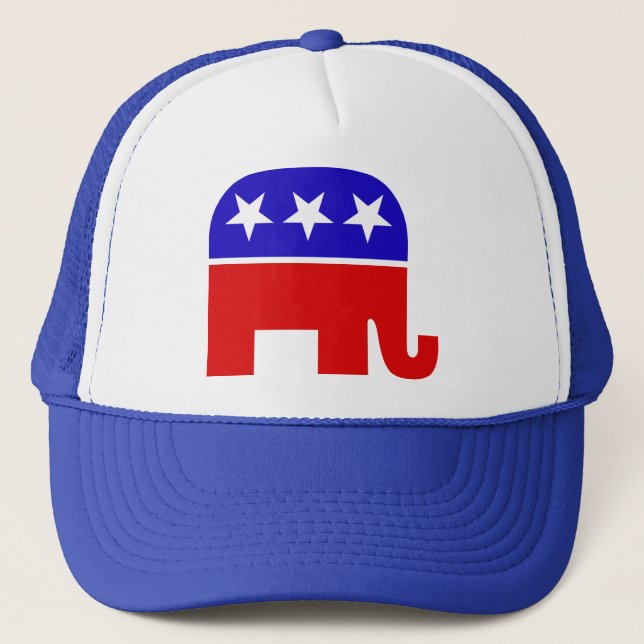 Casquette républicain des éléphants (Devant)