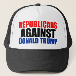 Casquette Républicains contre Donald Trump