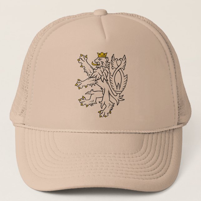 Casquette République de theech de lion, tchèque (Devant)