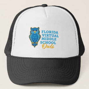 Casquette Requins de l'école primaire virtuelle de Floride
