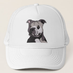 Casquette Rescue American Bulldog Pit Bull Terrier Portrait