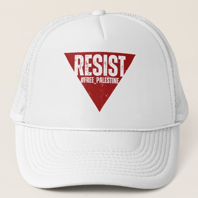 Casquette Résistez au mot avec résistance inversée au triang (Devant)