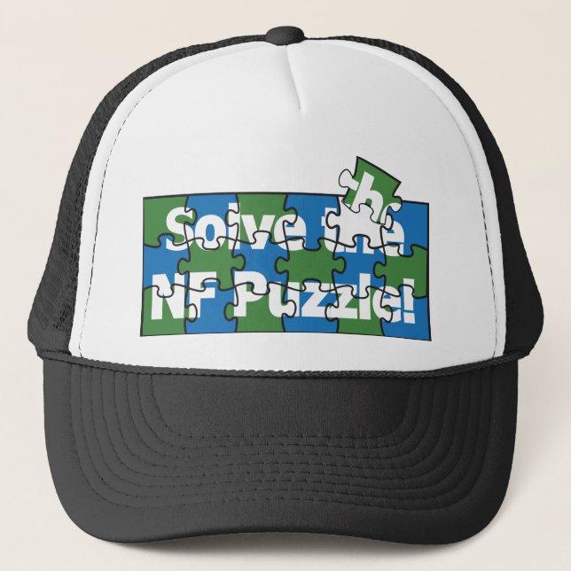 Casquette Résolvez le puzzle de N-F (Devant)