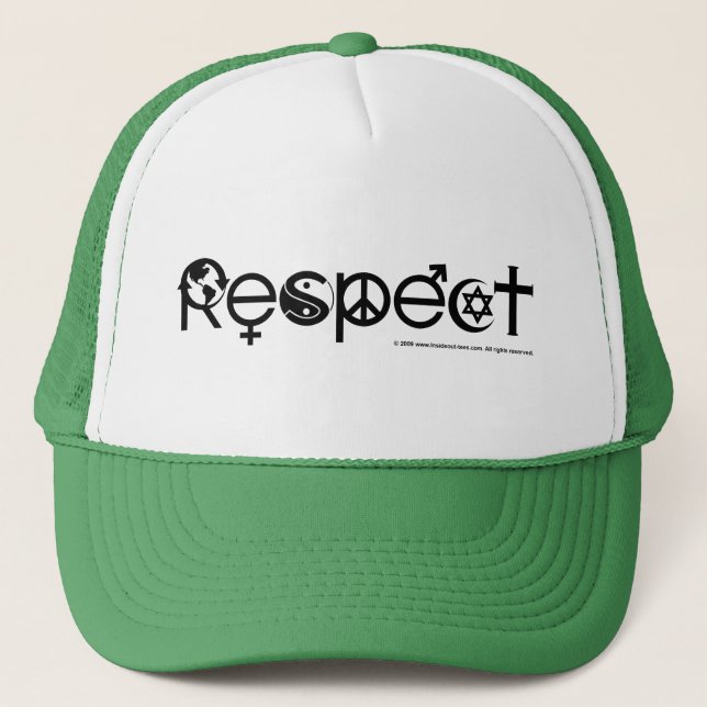 Casquette Respectez la Terre Mère - Recycle Sauvez la planèt (Devant)