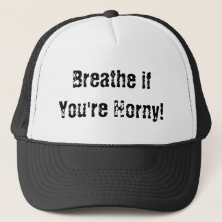Casquette Respirez si vous êtes cornés !
