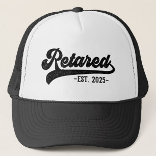 Casquette Retraité 2025 Retraite Hommes Femmes Humour 