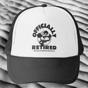 Casquette Retraité officiellement