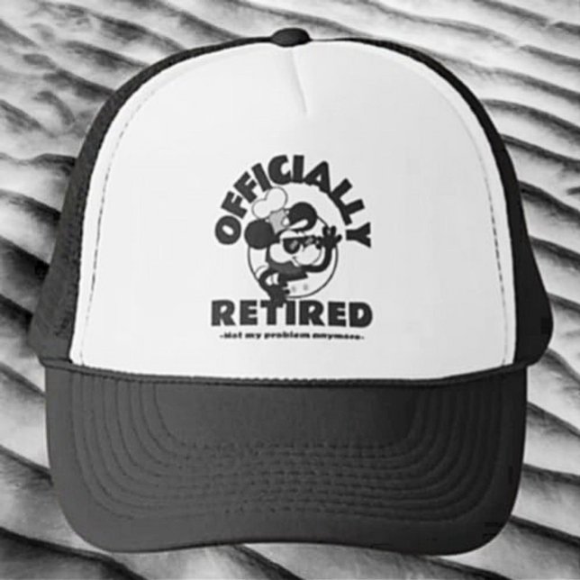 Casquette Retraité officiellement (Créateur téléchargé)