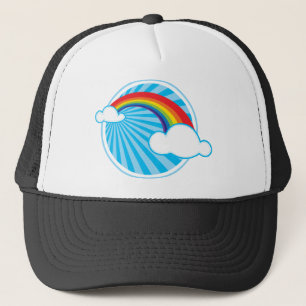 CASQUETTE RÉTRO ARC-EN-CIEL