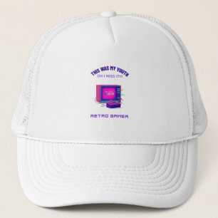 Casquette Retro Gamer Mlle Sa Jeunesse