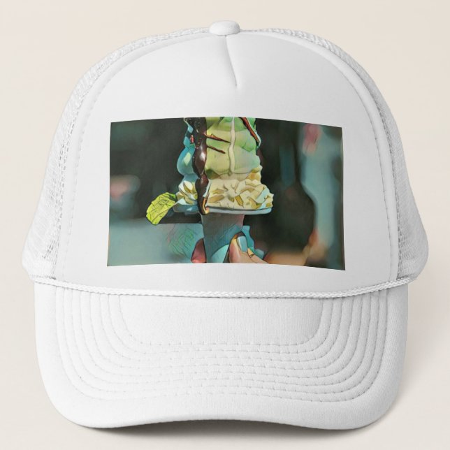 Casquette Retro ice cream popsicle (Devant)