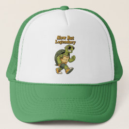Casquette Retro Turtle Slow Pace Trucker Hat