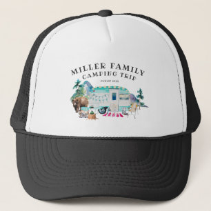 Casquette Réunion de famille Camping Road Trip Personnalisé