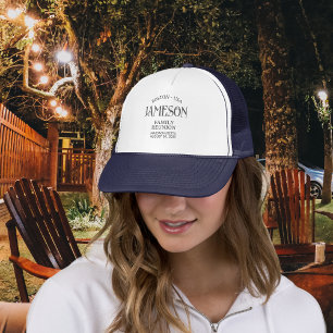 Casquette Réunion de la famille de scripts d'arc classique p