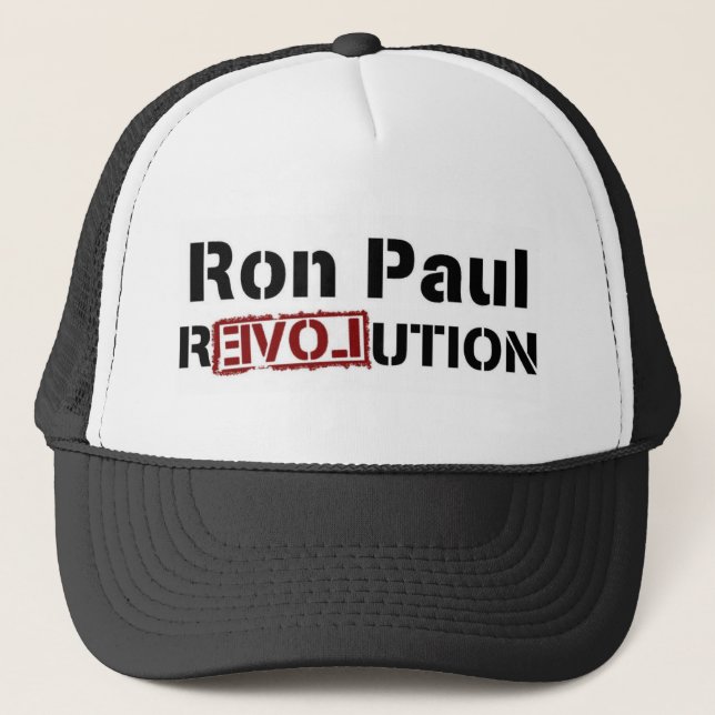 Casquette Révolution de Ron Paul (Devant)