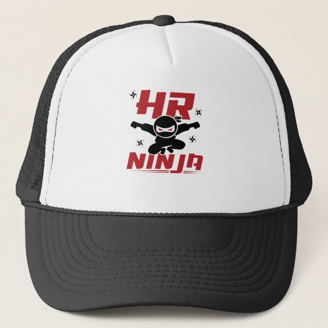 Casquette RH Ninja Ressources humaines (Devant)