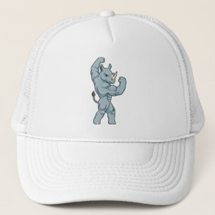 Casquette Rhino comme Bodybuilder extrême