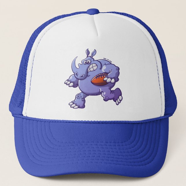 Casquette Rhinocéros de rugby (Devant)